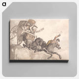 アートパネル-The Runaway Coach
 - イェール大学アートギャラリー Canvas.