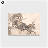 アートポストカード-The Runaway Coach
 - イェール大学アートギャラリー Postcard.