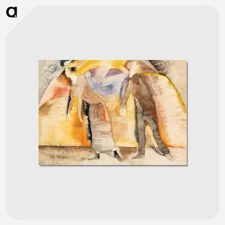 アートポストカード-In Vaudeville
 - バーンズ・コレクション Postcard.