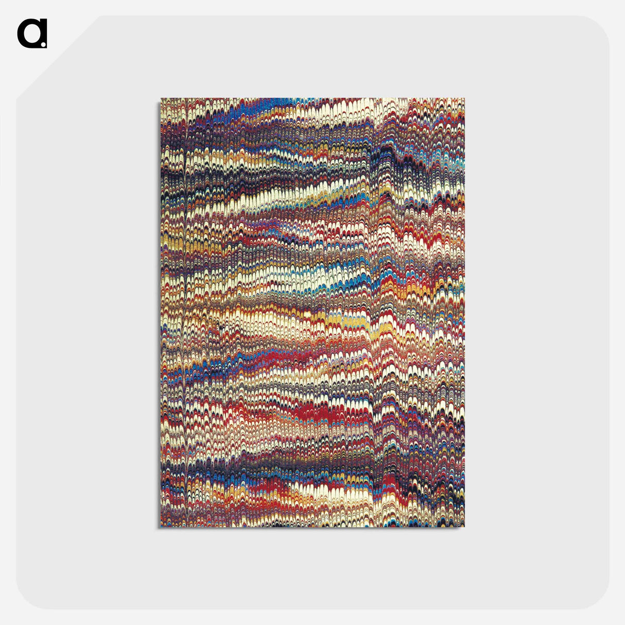 アートポストカード-Decorative Paper from The Rambling Justice
 - 大英図書館 Postcard.