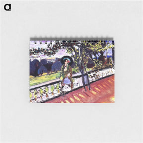 アートメモ帳-On the Terrace Parc Liserb - アンリ マティス Memo.