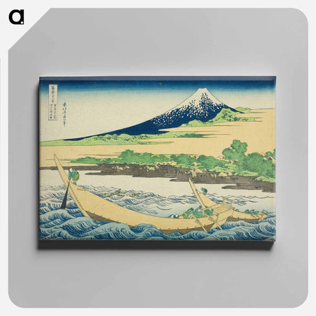 アートパネル-Tagonoura Bay near Ejiri on the Tōkaidō - 葛飾 北斎 Canvas.
