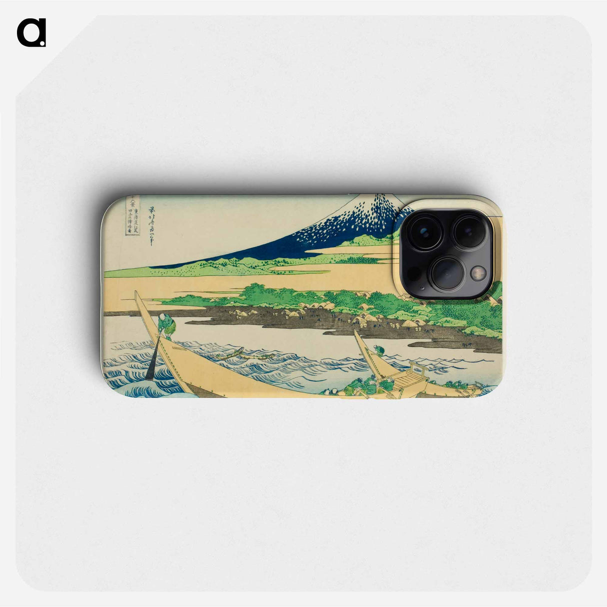 Tagonoura Bay near Ejiri on the Tōkaidō - 葛飾 北斎 Phone Case.