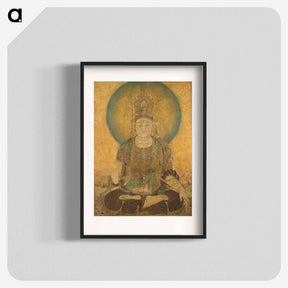 アートポスター-Seated Bodhisattva Avalokiteśvara
 - セントルイス美術館 Poster.