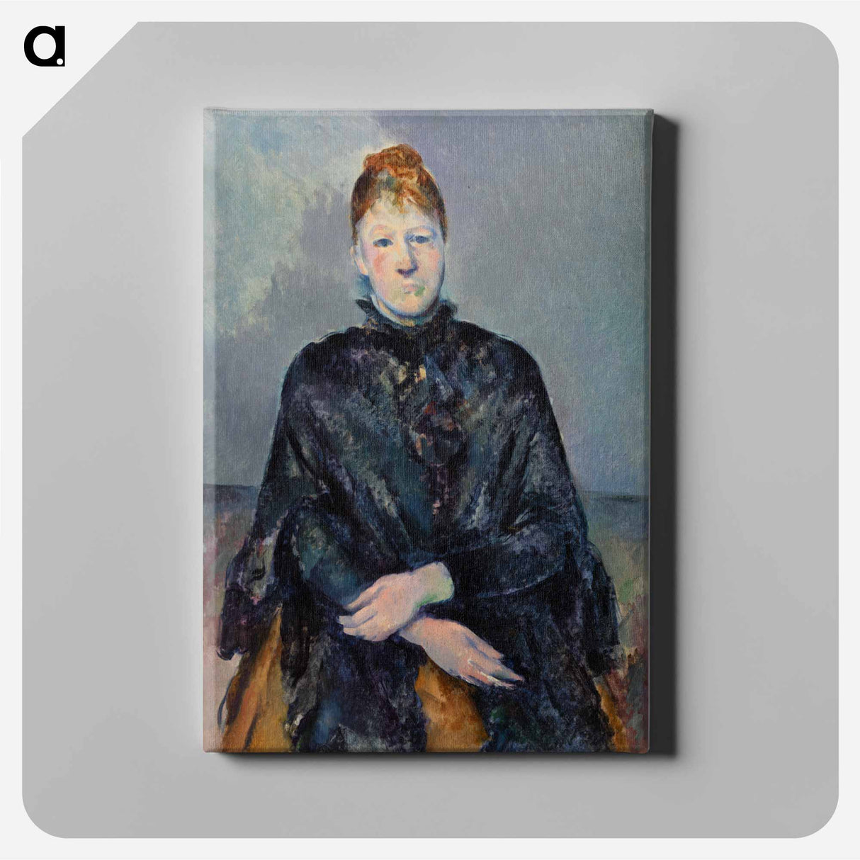 アートパネル-Madame Cézanne
 - バーンズ・コレクション Canvas.