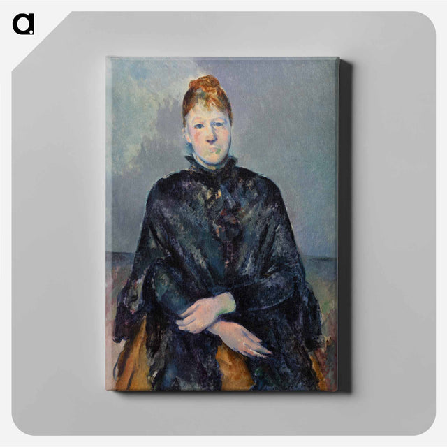 アートパネル-Madame Cézanne
 - バーンズ・コレクション Canvas.