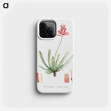 Aloe Plicatilis (Fan–Aloe) - Pierre Joseph Redouté Phone Case.