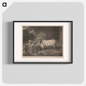 アートポスター-Improved British Cattle: Holderness Cow
 - イェール大学アートギャラリー Poster.