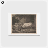アートポストカード-Improved British Cattle: Holderness Cow
 - イェール大学アートギャラリー Postcard.