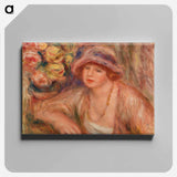 アートパネル-Woman Leaning
 - バーンズ・コレクション Canvas.