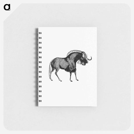 アートメモ帳-Wildebeest
 - 大英図書館 Memo.