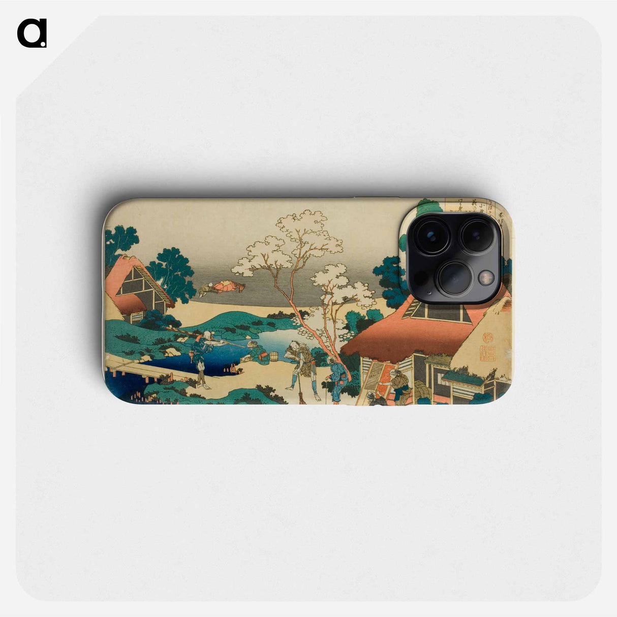 Vanity of Vanities - 葛飾 北斎 Phone Case.