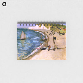 アートメモ帳-Yaht Amont Cliffs at Etretat - アンリ マティス Memo.