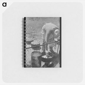アートメモ帳-Loading Pea Vines
 - ラッセル リー Memo.