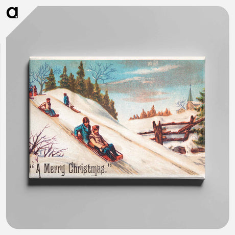 アートパネル-Merry Christmas Card
 - ボストン公共図書館 Canvas.