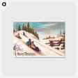 アートポストカード-Merry Christmas Card
 - ボストン公共図書館 Postcard.