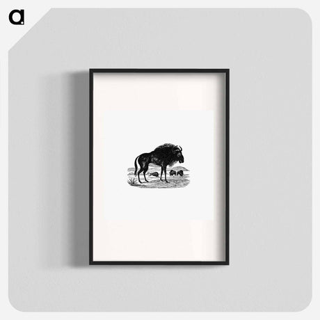 アートポスター-Wildebeest
 - 大英図書館 Poster.