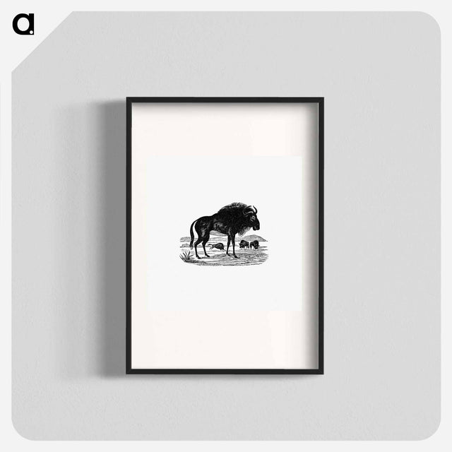 アートポスター-Wildebeest
 - 大英図書館 Poster.