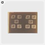 アートポストカード-Running
 - エドワード マイブリッジ Postcard.