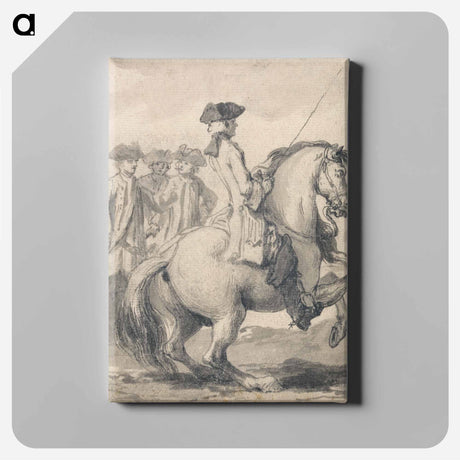 アートパネル-The Manege-Gallop with the right leg
 - イェール大学アートギャラリー Canvas.