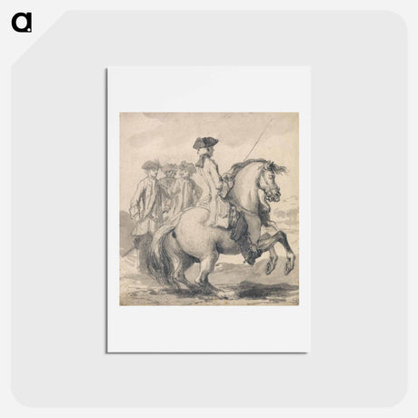 アートポストカード-The Manege-Gallop with the right leg
 - イェール大学アートギャラリー Postcard.