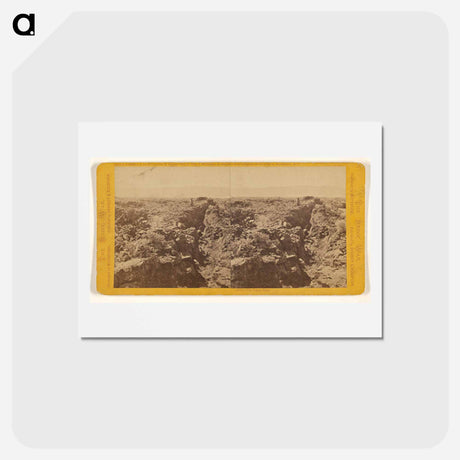 アートポストカード-The Lava Beds
 - エドワード マイブリッジ Postcard.