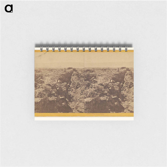 アートメモ帳-The Lava Beds
 - エドワード マイブリッジ Memo.