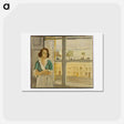 アートポストカード-Girl by a Window - アンリ マティス Postcard.