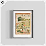 Tsuchiyama - Katsushika Hokusai Poster.