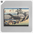 アートパネル-Ōtsu, Hashirii cha-mise
 - 歌川 広重 Canvas.