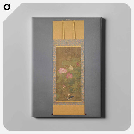 アートパネル-Lotus and Ducks
 - セントルイス美術館 Canvas.
