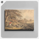 アートパネル-Foxhunting: Stopping Hounds That Have Changed
 - イェール大学アートギャラリー Canvas.