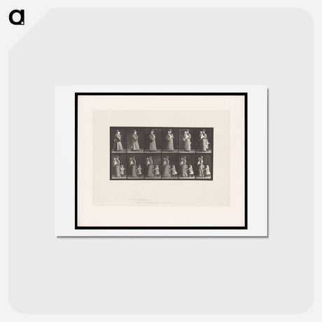 アートポストカード-Mother and Children
 - エドワード マイブリッジ Postcard.
