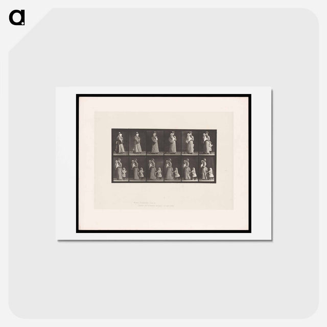 アートポストカード-Mother and Children
 - エドワード マイブリッジ Postcard.