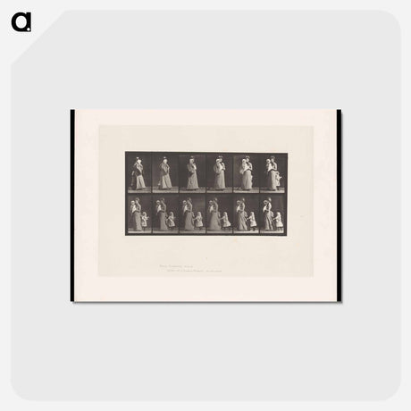アートポストカード-Mother and Children
 - エドワード マイブリッジ Postcard.