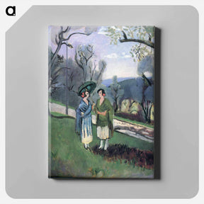 アートパネル-Conversation under the Olive Trees - アンリ マティス Canvas.