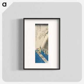 アートポスター-Winter: The Sumida River in Snow
 - 歌川 広重 Poster.
