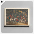 アートパネル-Fox-hunting: The Death
 - イェール大学アートギャラリー Canvas.