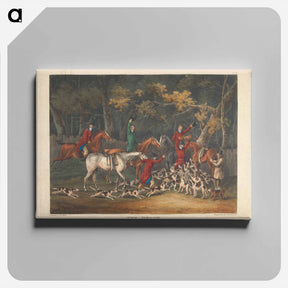 アートパネル-Fox-hunting: The Death
 - イェール大学アートギャラリー Canvas.