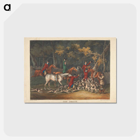 アートポストカード-Fox-hunting: The Death
 - イェール大学アートギャラリー Postcard.