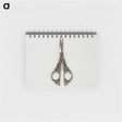 アートメモ帳-Embroidery Scissors
 - バーンズ・コレクション Memo.