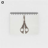 アートメモ帳-Embroidery Scissors
 - バーンズ・コレクション Memo.