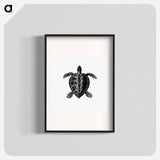 アートポスター-Victorian Turtle Engraving
 - 大英図書館 Poster.