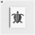 アートメモ帳-Victorian Turtle Engraving
 - 大英図書館 Memo.