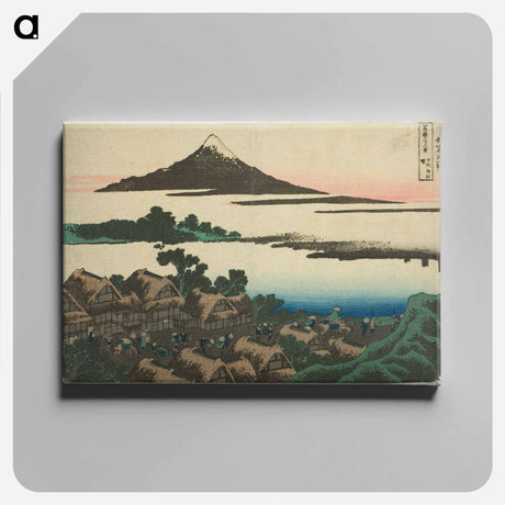 アートパネル-Dawn at Isawa in Kai Province - 葛飾 北斎 Canvas.