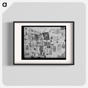 アートポスター-Mexican House Corner
 - ラッセル リー Poster.