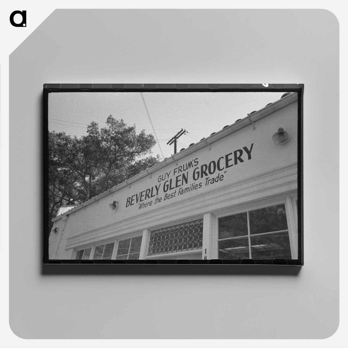 アートパネル-Mexican House Corner
 - ラッセル リー Canvas.