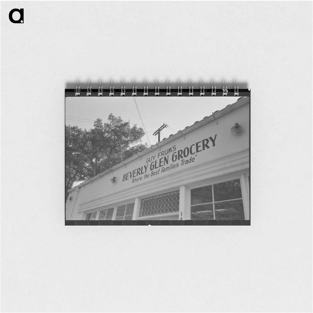 アートメモ帳-Mexican House Corner
 - ラッセル リー Memo.