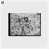 アートポストカード-Mexican House Corner
 - ラッセル リー Postcard.