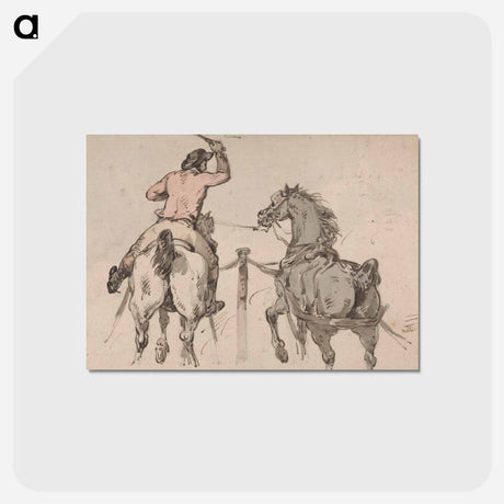 アートポストカード-An English Postilion
 - イェール大学アートギャラリー Postcard.
